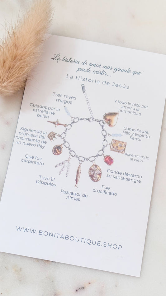 La Historia De Jesús Bracelet Gold