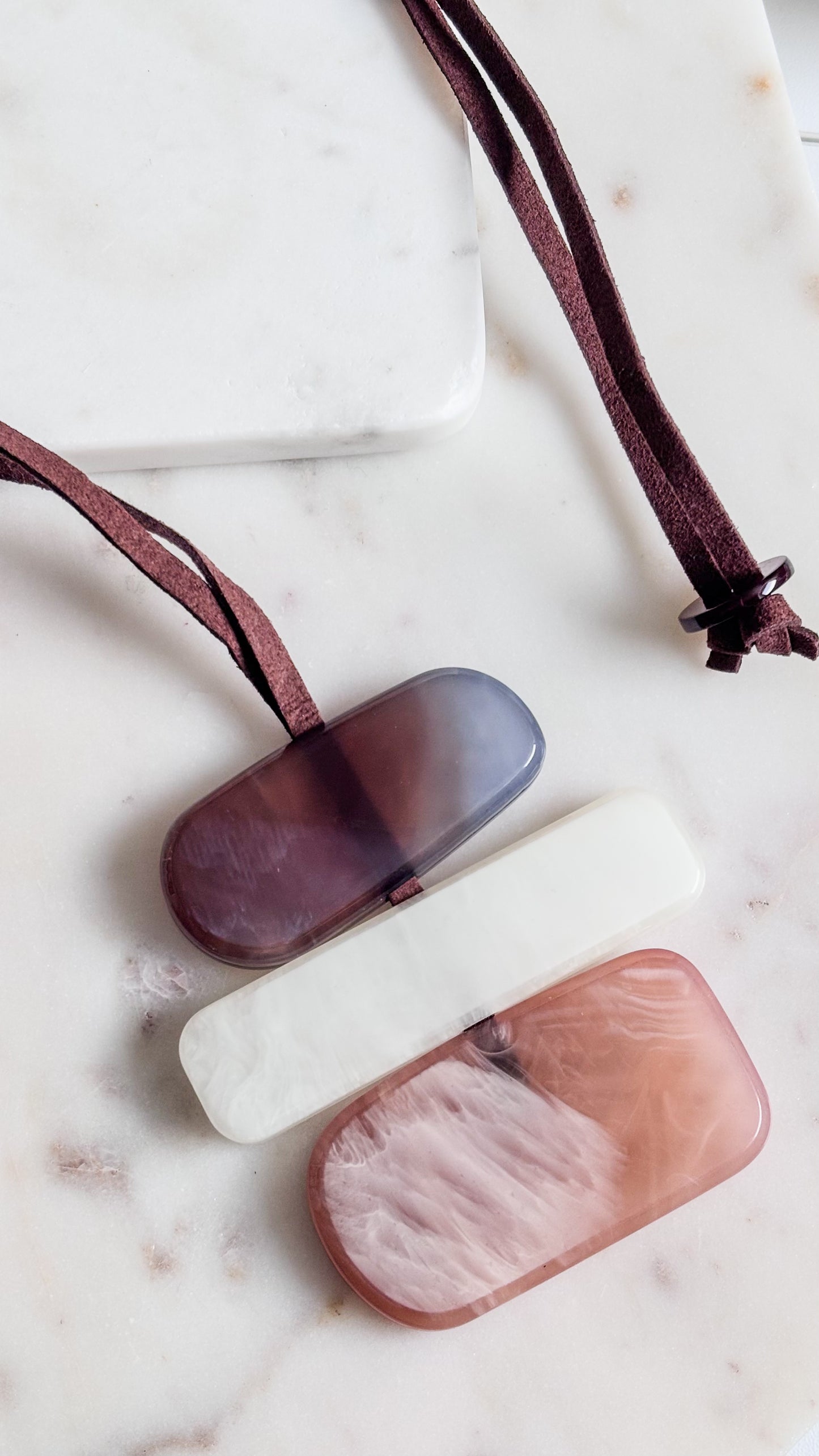 Brown Velvet Necklace