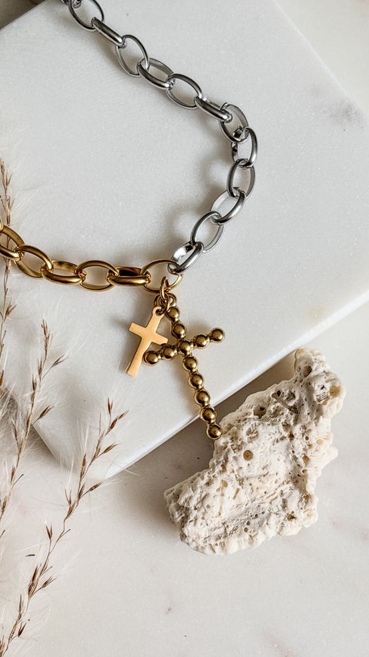 Eternal Faith Cross Necklace