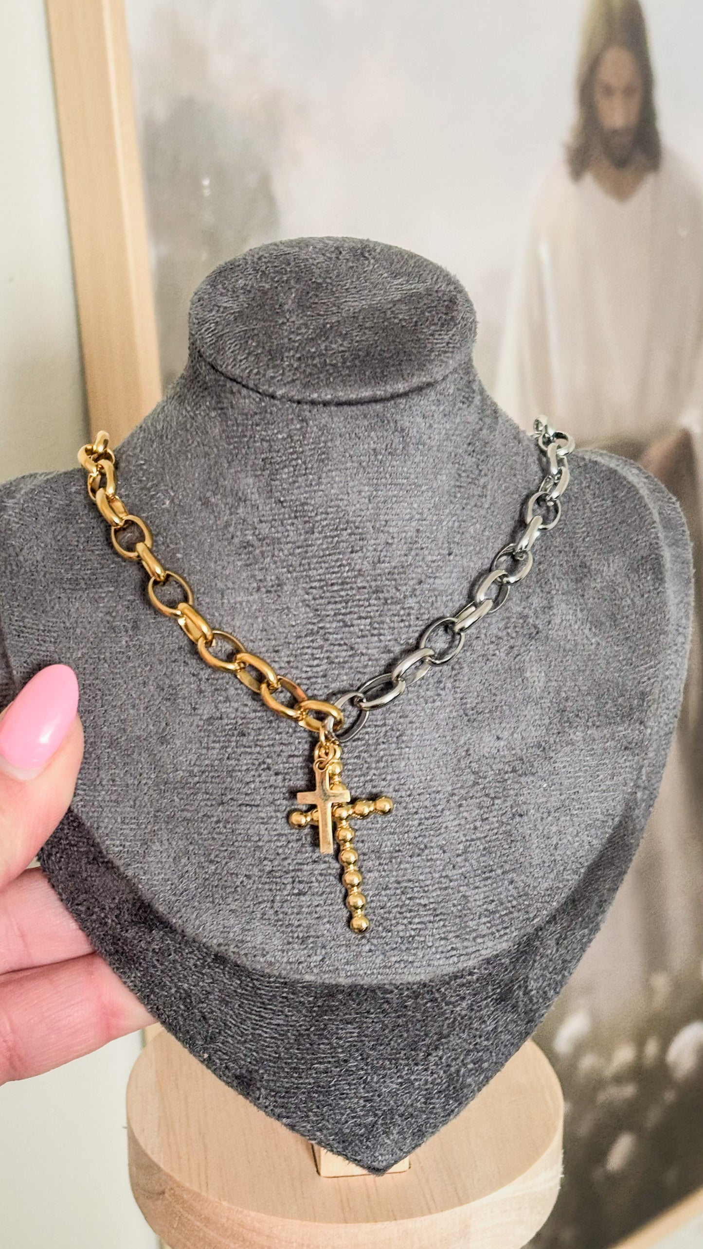 Eternal Faith Cross Necklace