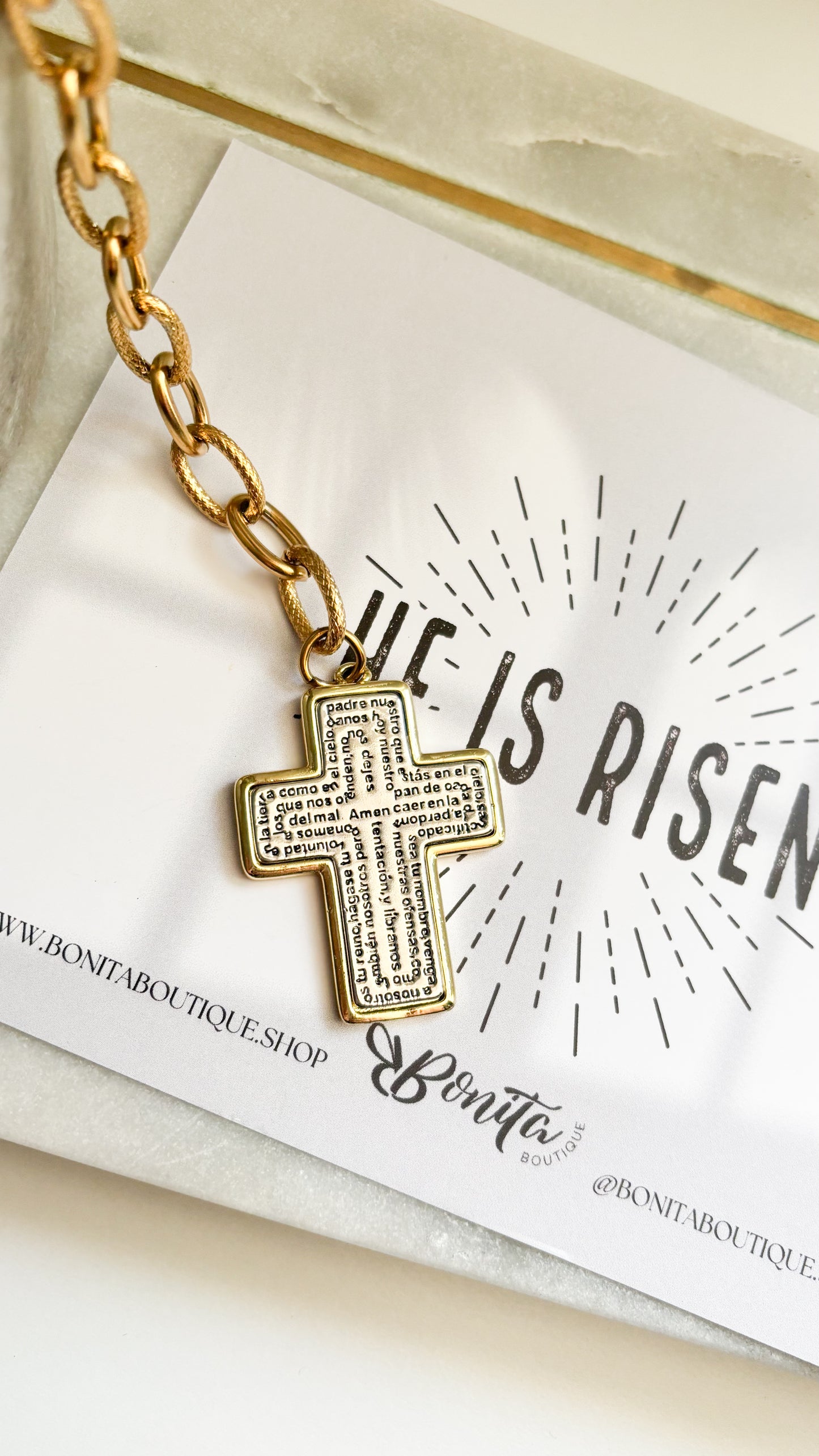 Padre Nuestro Necklace