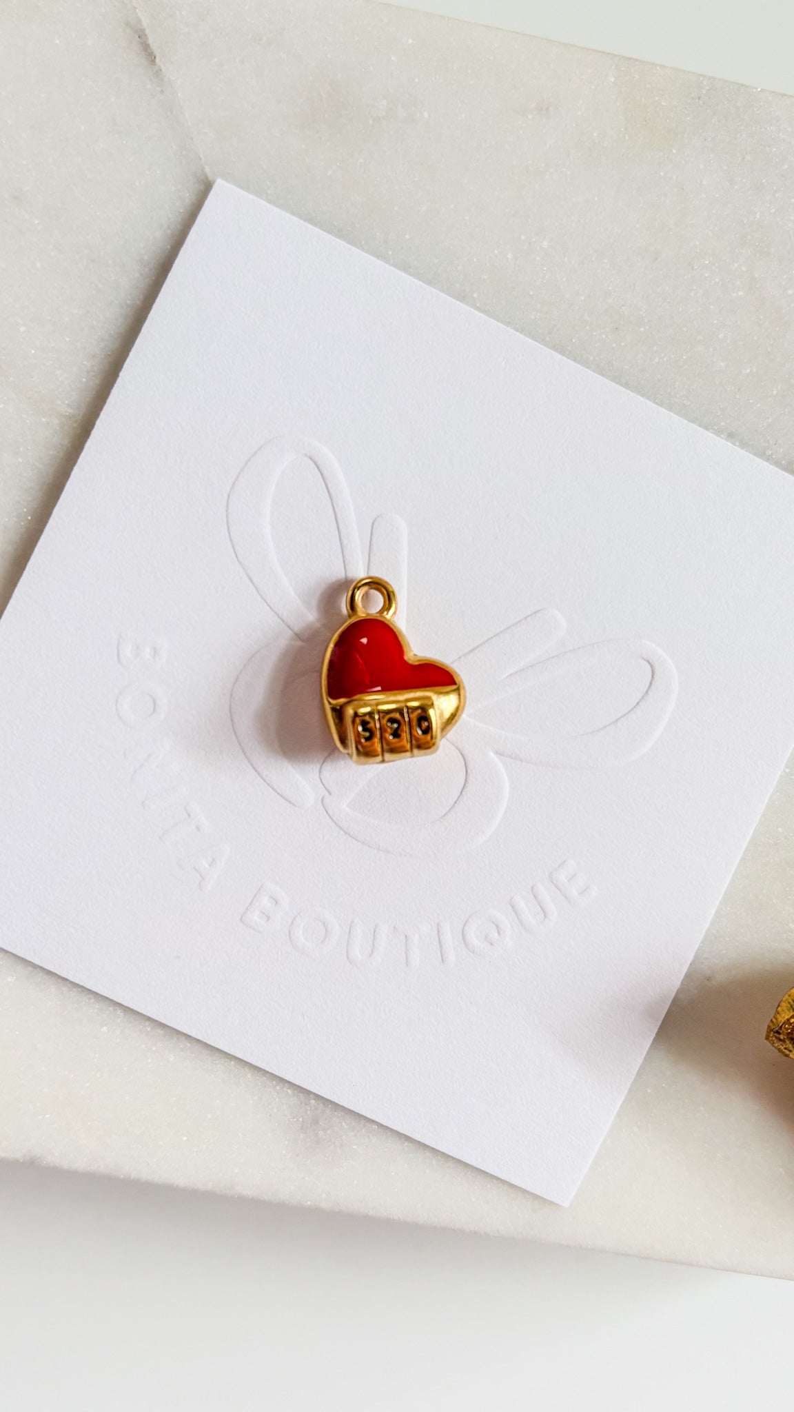 Heart Lock Charm