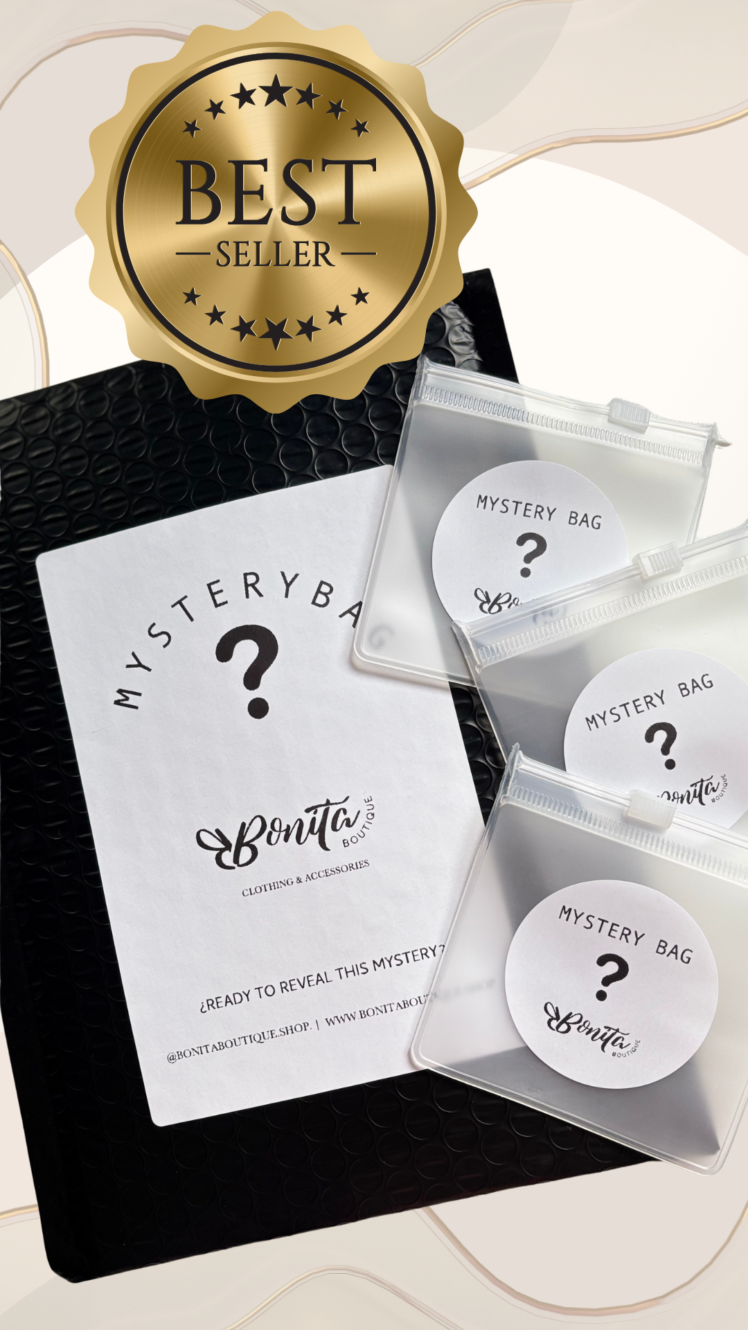 ❓MYSTERY BAG - SUSCRIPCIÓN MENSUAL DE JOYERÍA