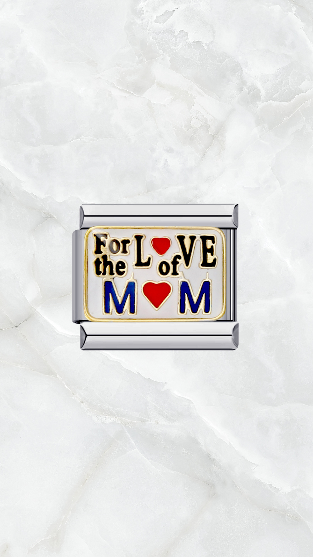 Love Mom Charm Bracelet