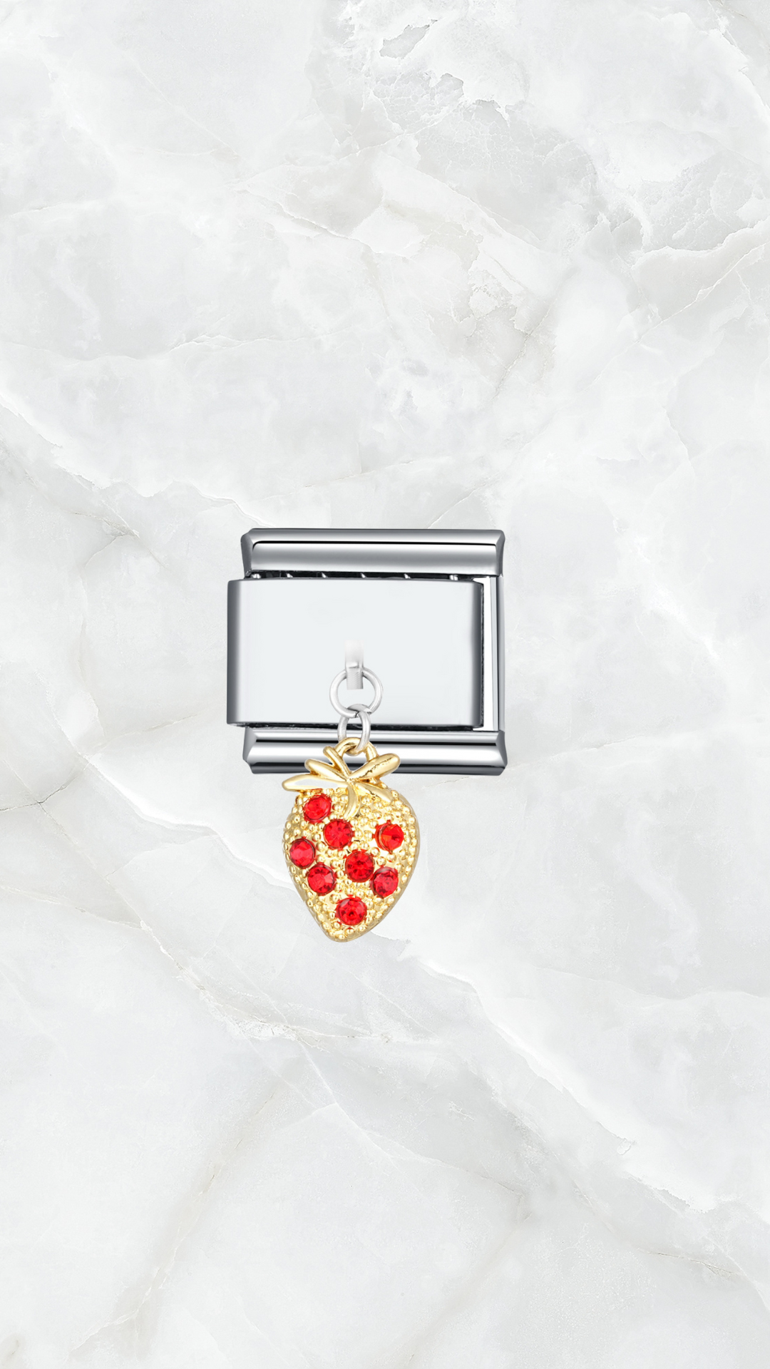 Strawberry Red Charm Bracelet