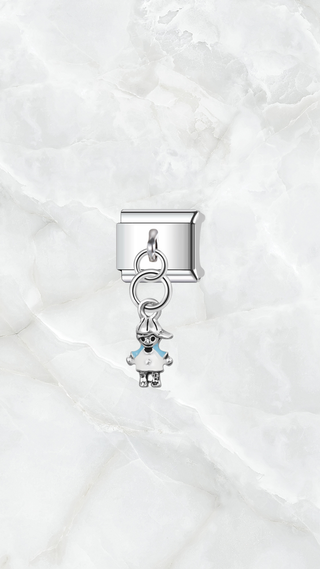 Blue Boy Charm Bracelet