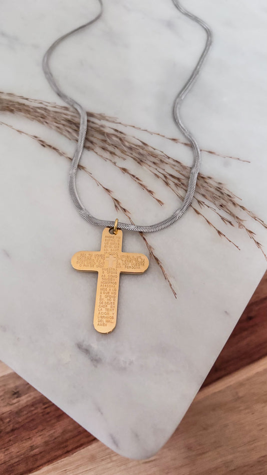 Padre Nuestro Eternal Necklace