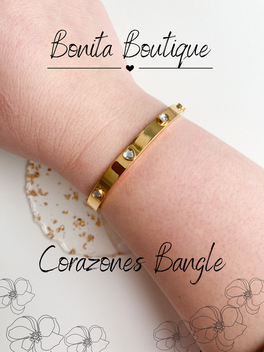 Corazones Bangle