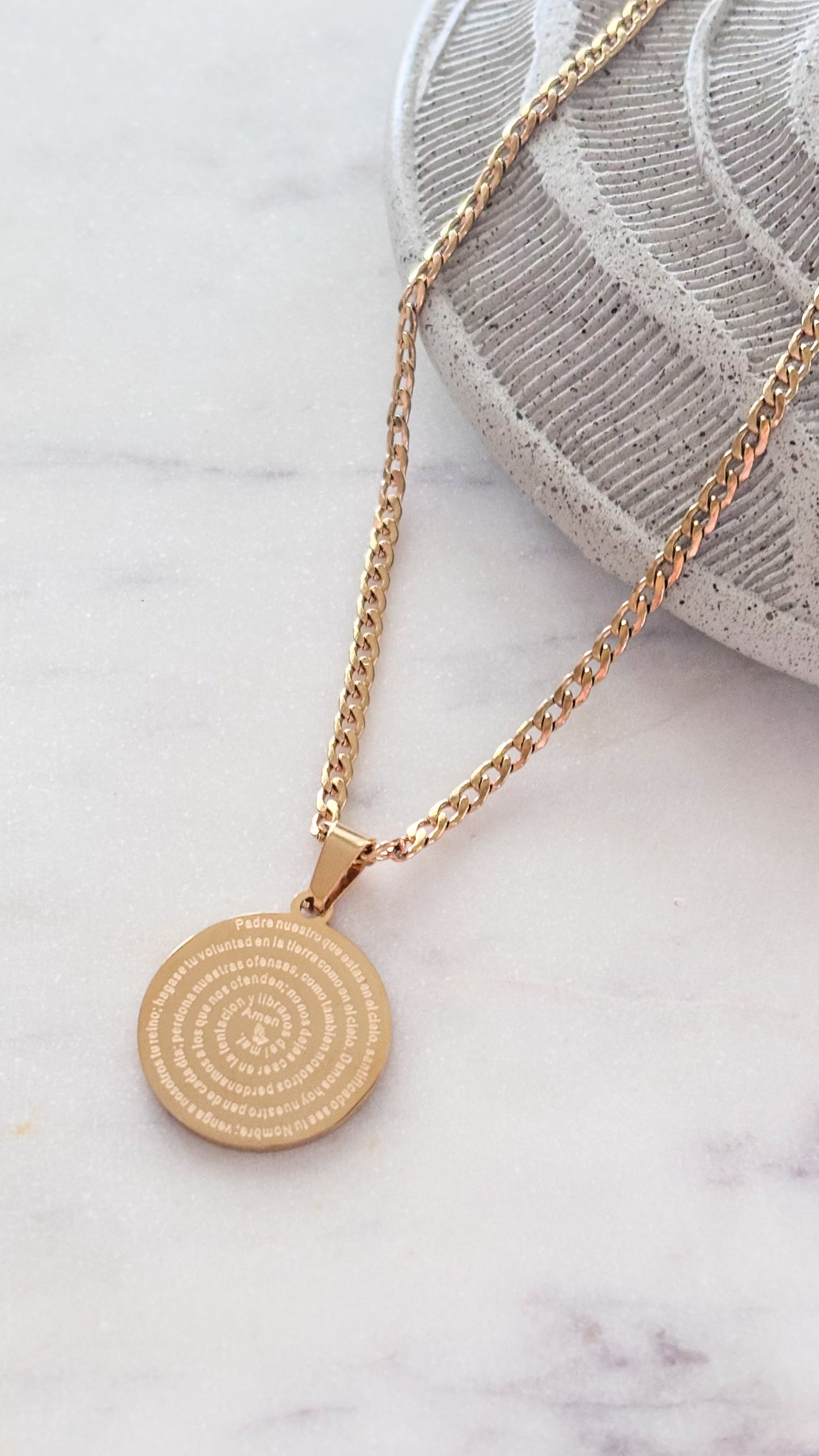 Men’s Padre Nuestro Neckalce