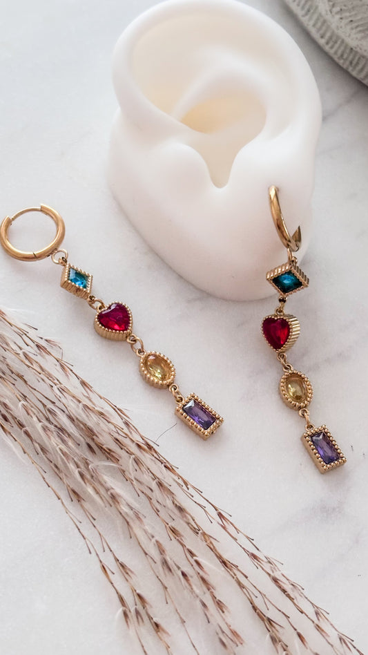 Rhinestones Earrings