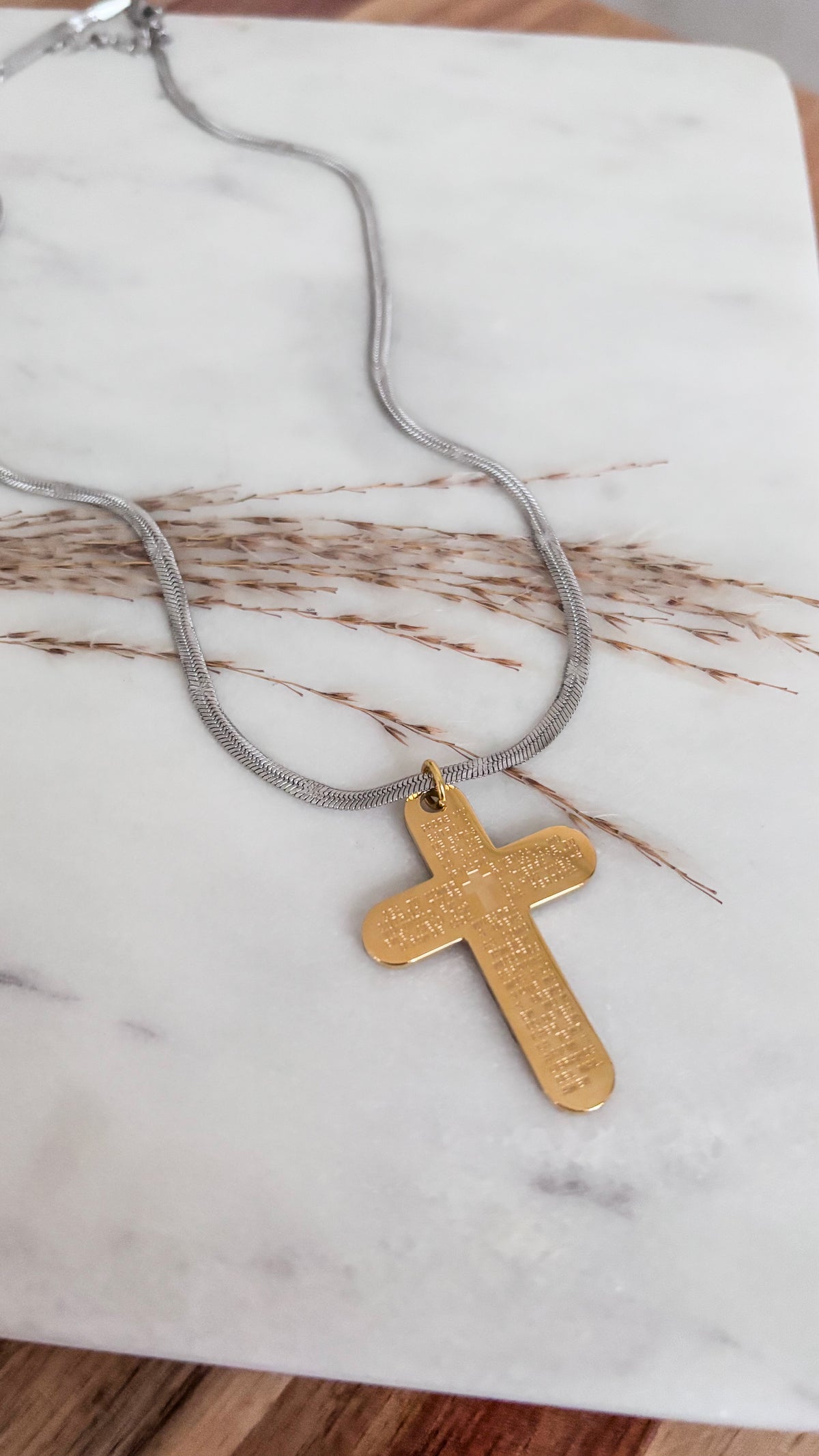 Padre Nuestro Eternal Necklace