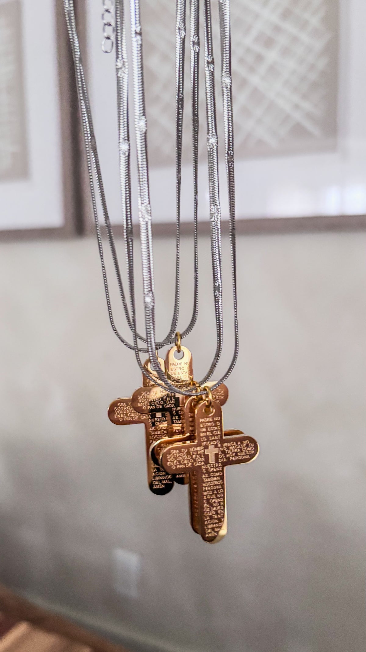 Padre Nuestro Eternal Necklace
