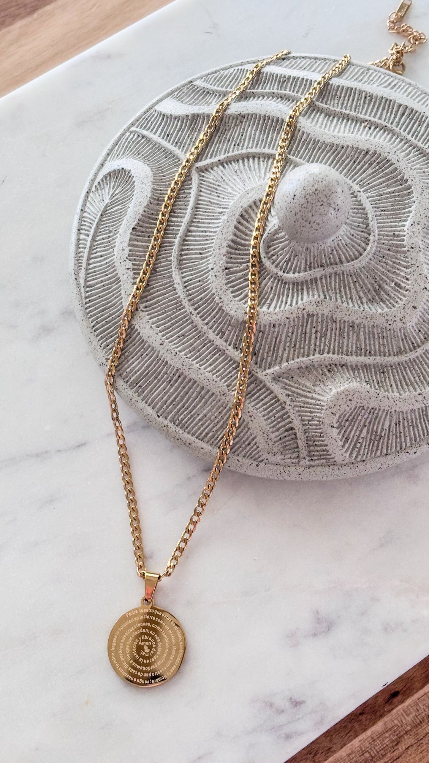 Men’s Padre Nuestro Neckalce