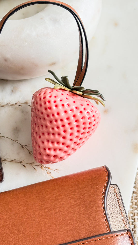 Strawberry Charm Bag