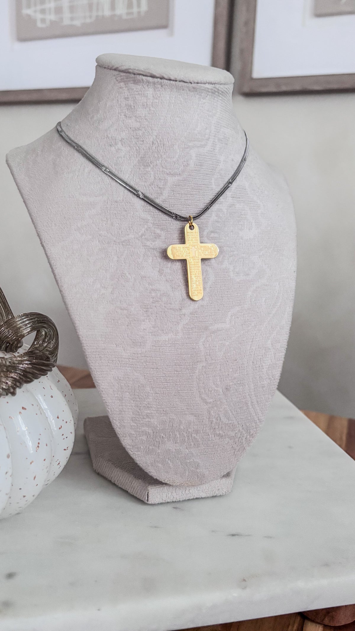 Padre Nuestro Eternal Necklace