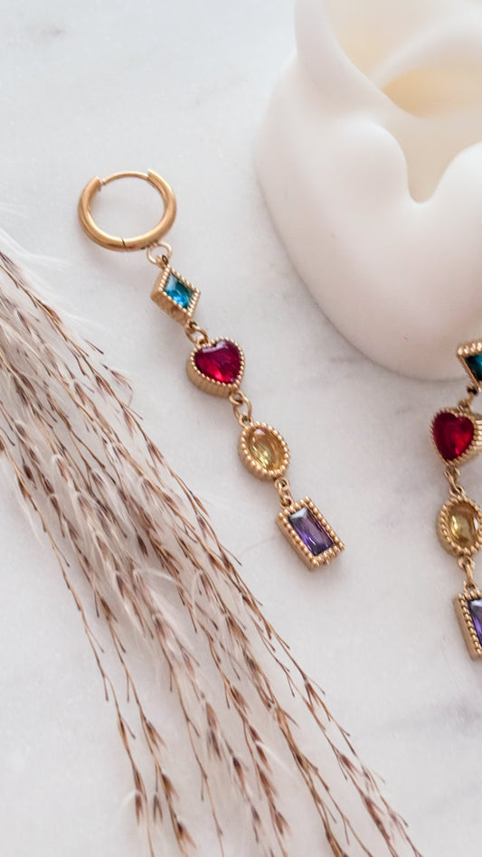 Rhinestones Earrings