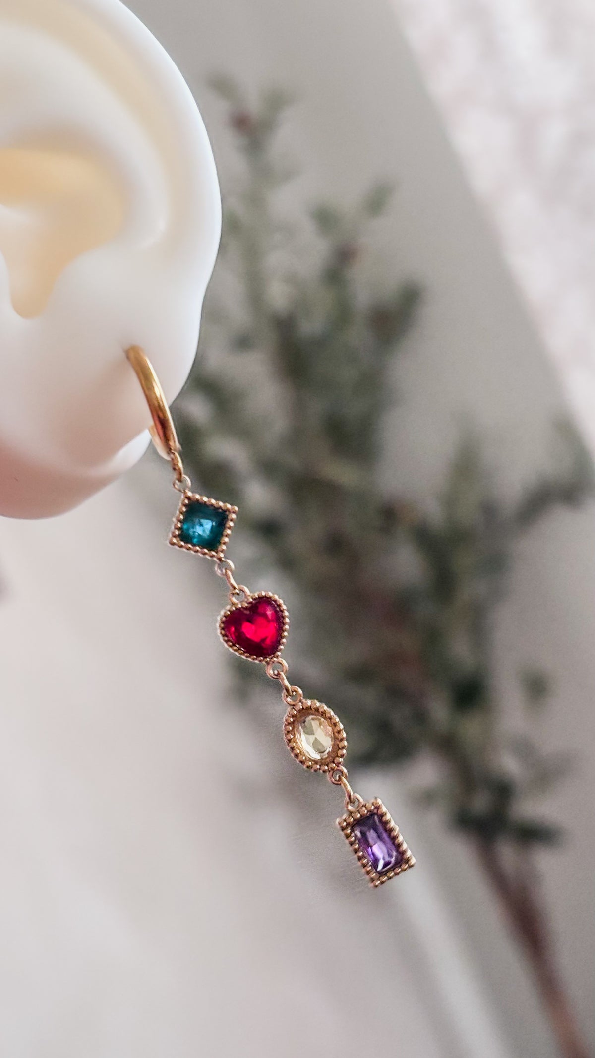 Rhinestones Earrings