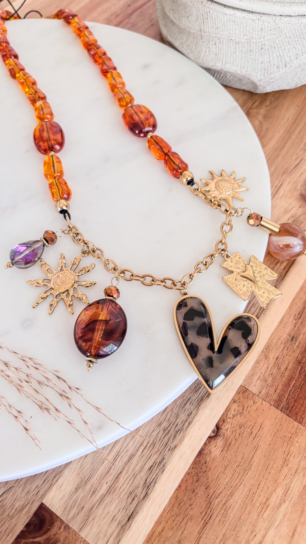Warm Amber Necklace