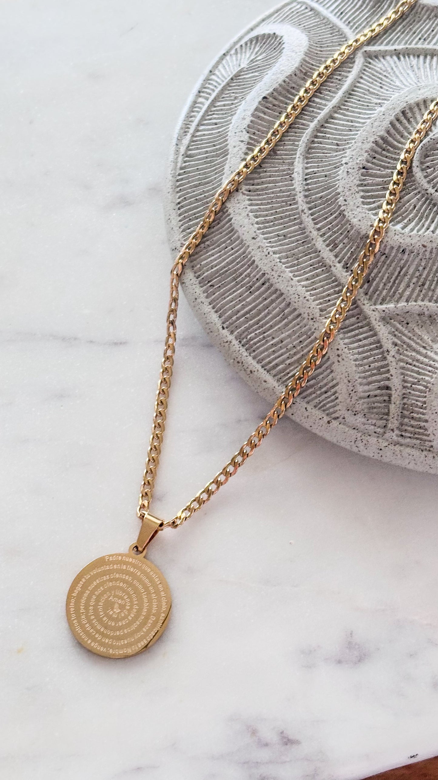 Men’s Padre Nuestro Neckalce