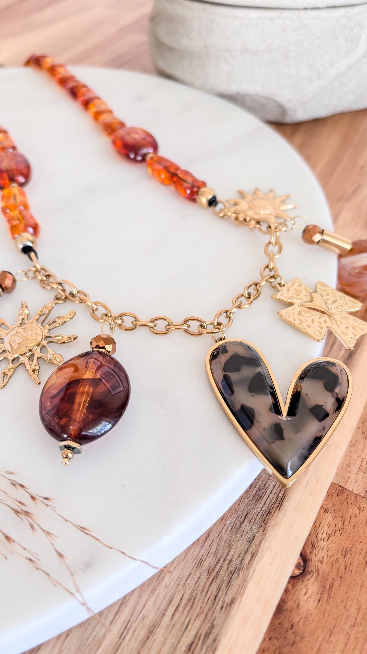 Warm Amber Necklace