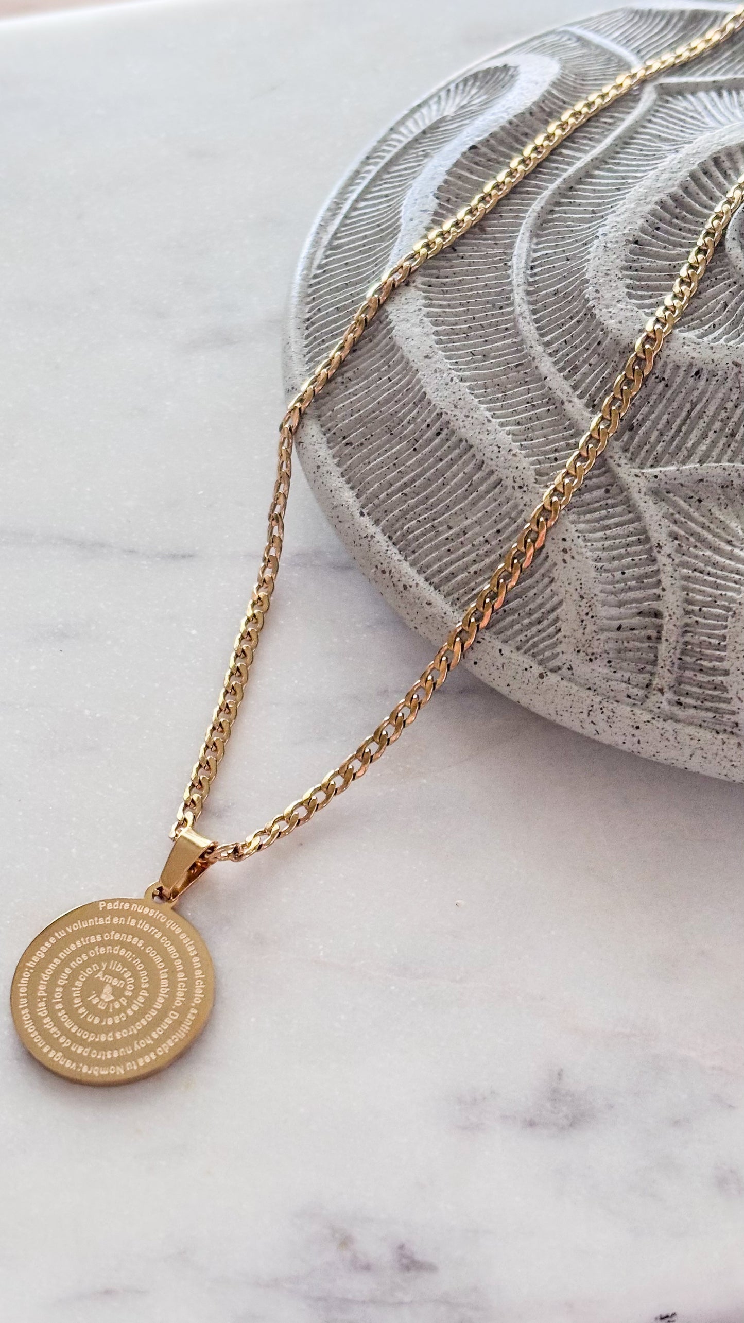 Men’s Padre Nuestro Neckalce