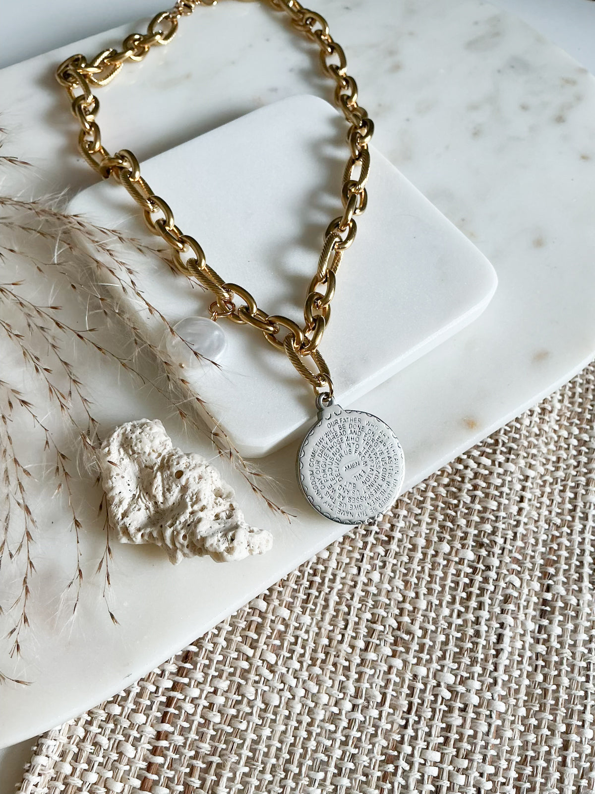 Padre Nuestro Necklace 5 | Edición en Ingles