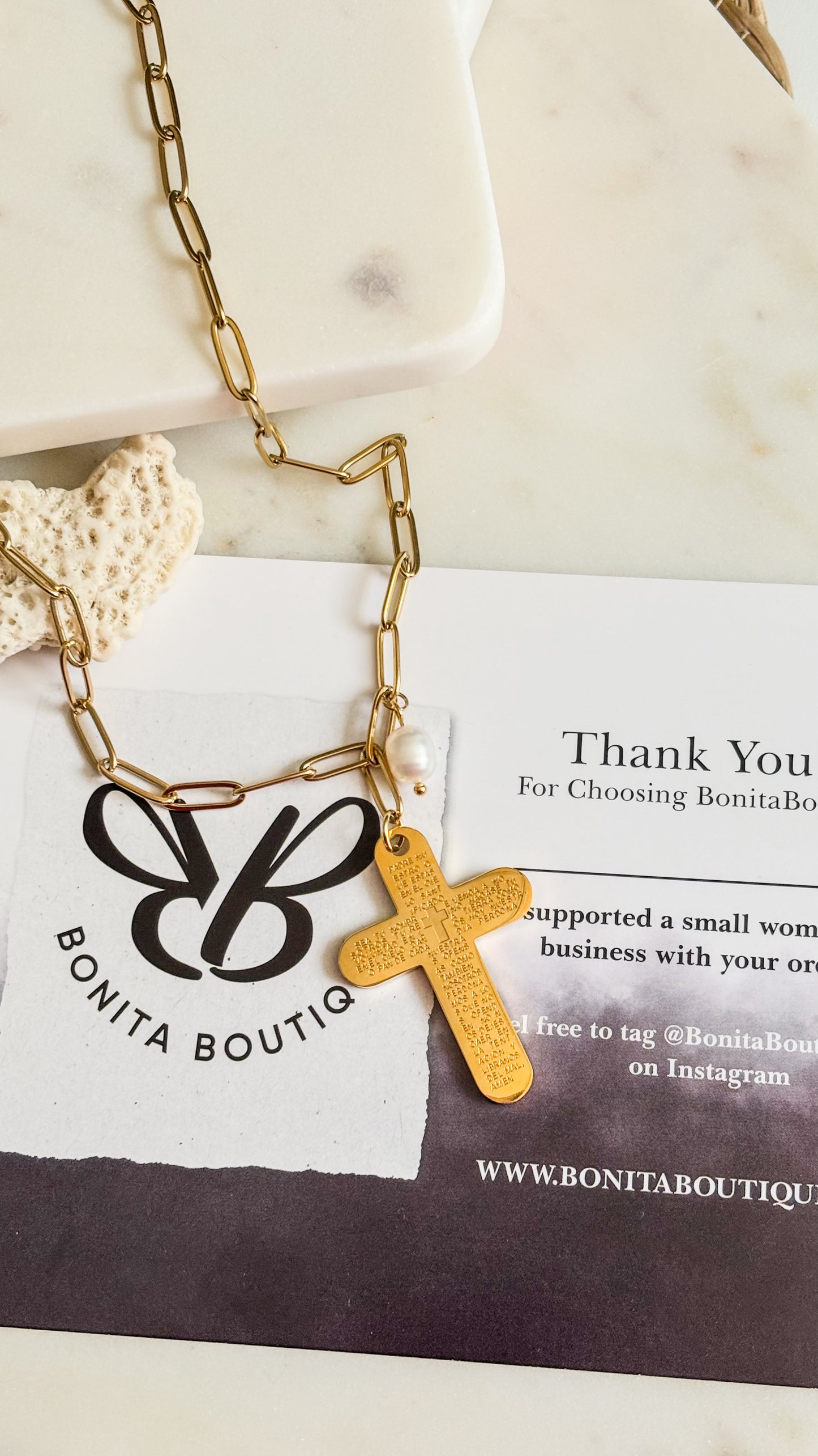 Padre Nuestro Necklace #7