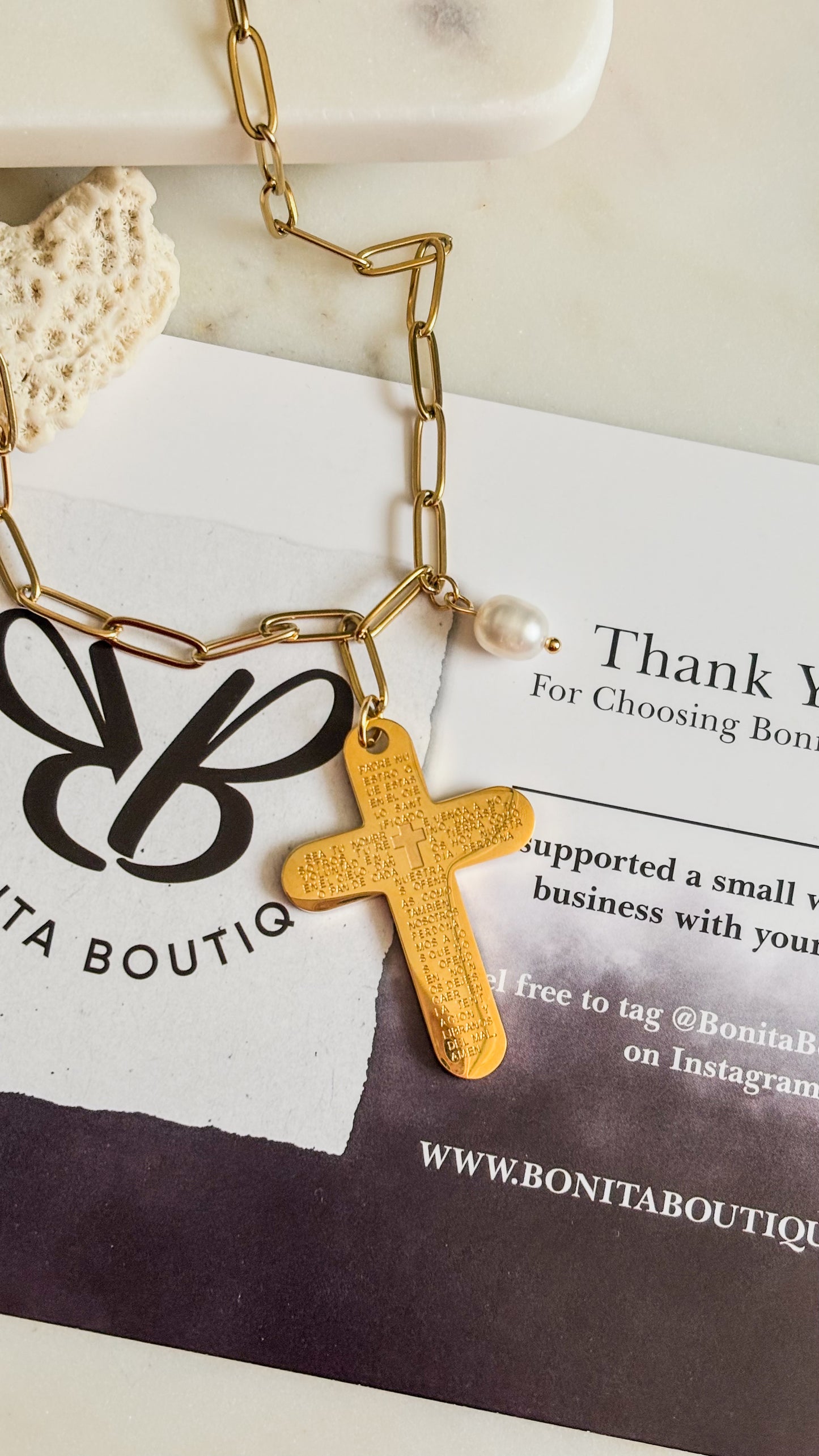 Padre Nuestro Necklace #7