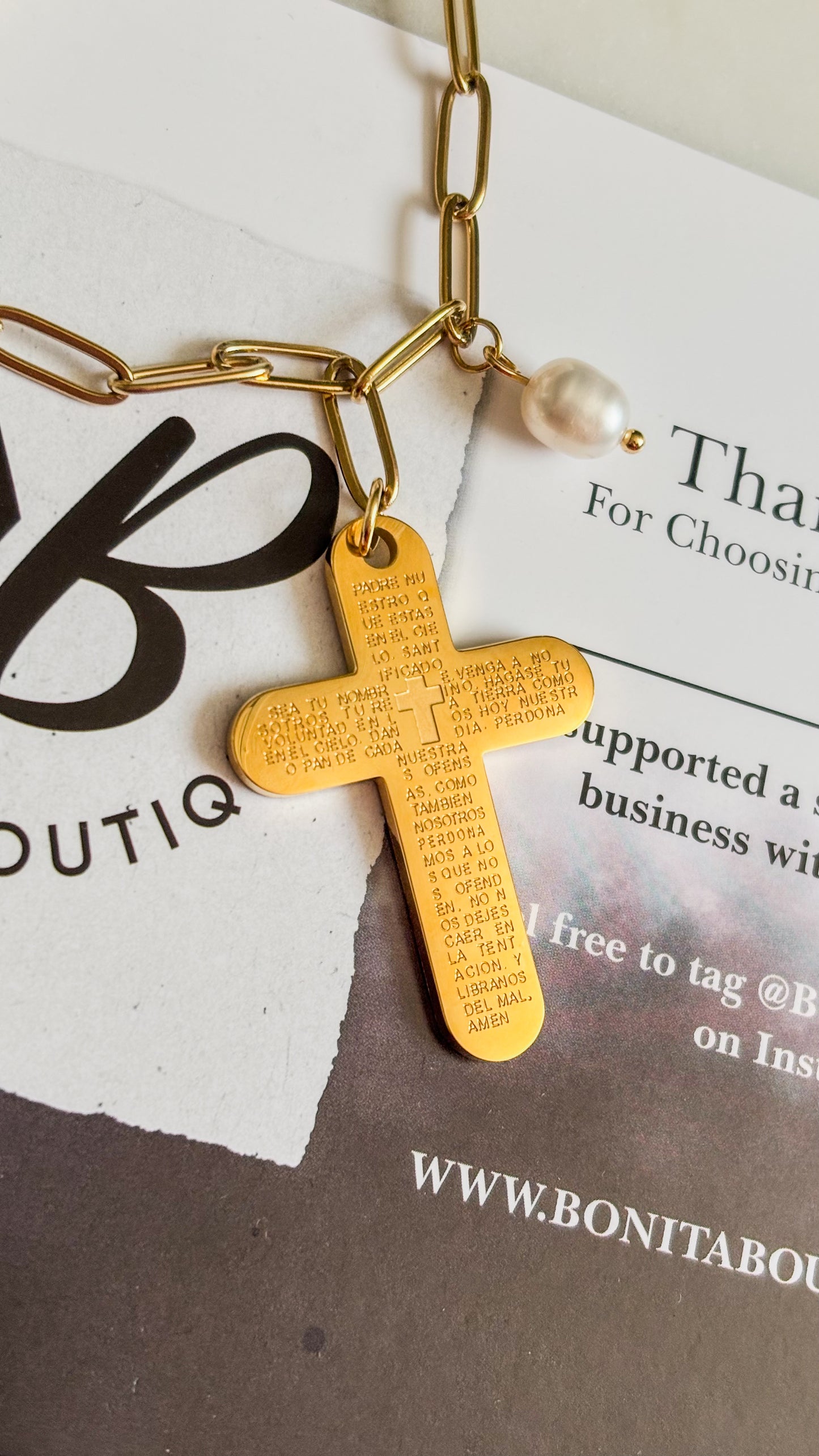 Padre Nuestro Necklace #7