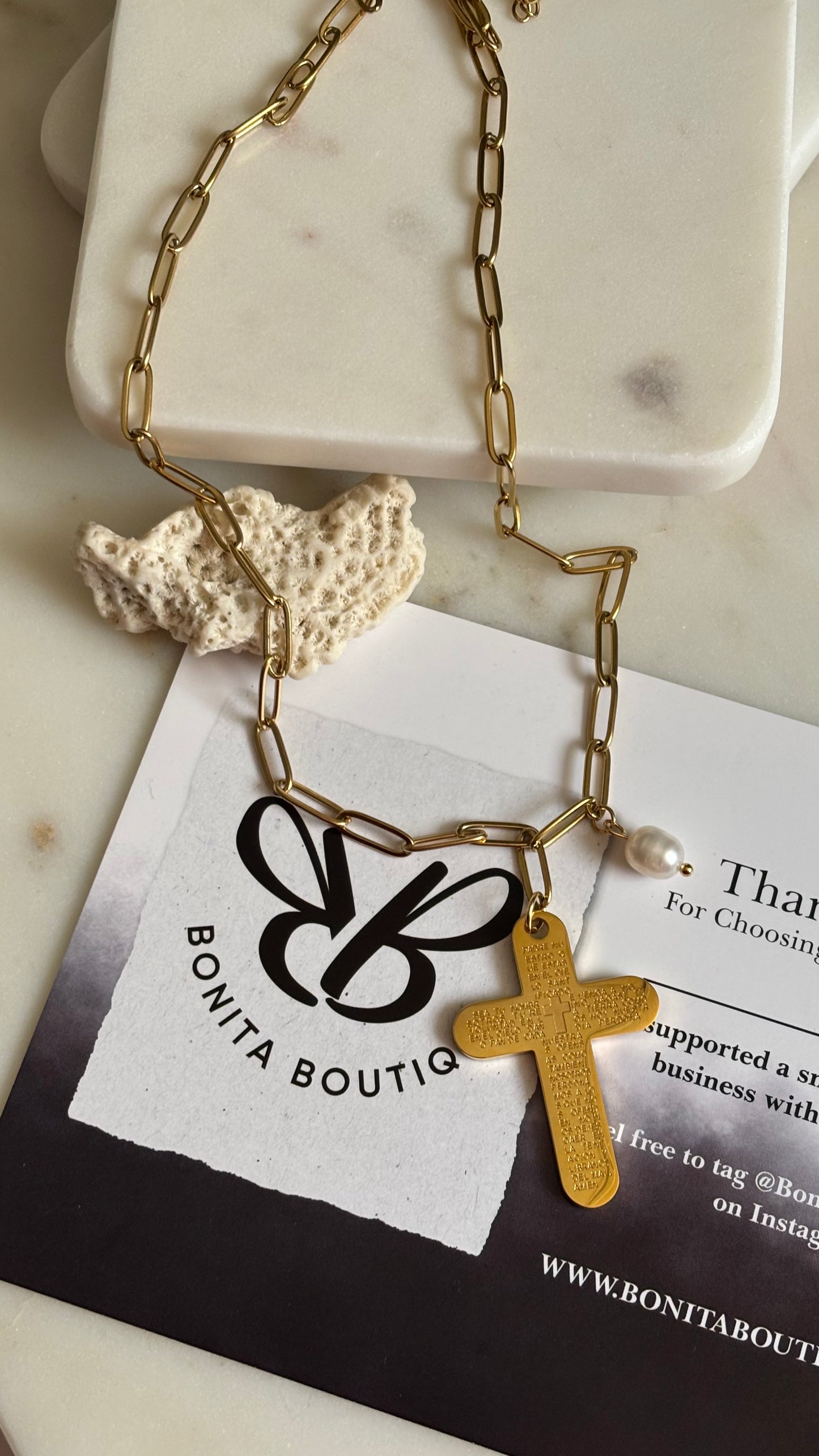 Padre Nuestro Necklace #7