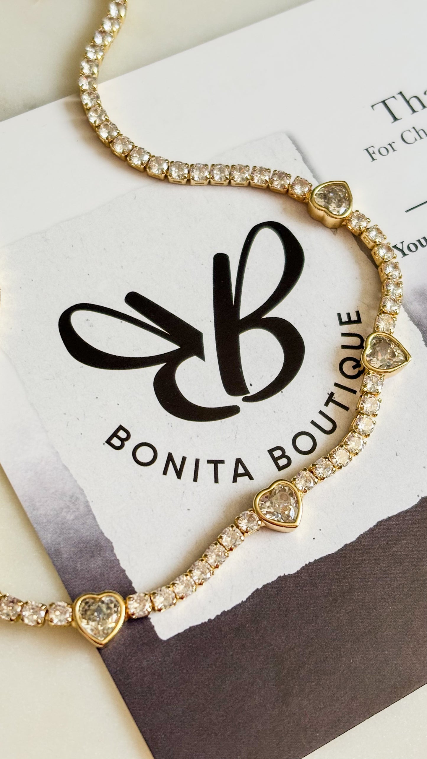 Tennis Heart Necklace