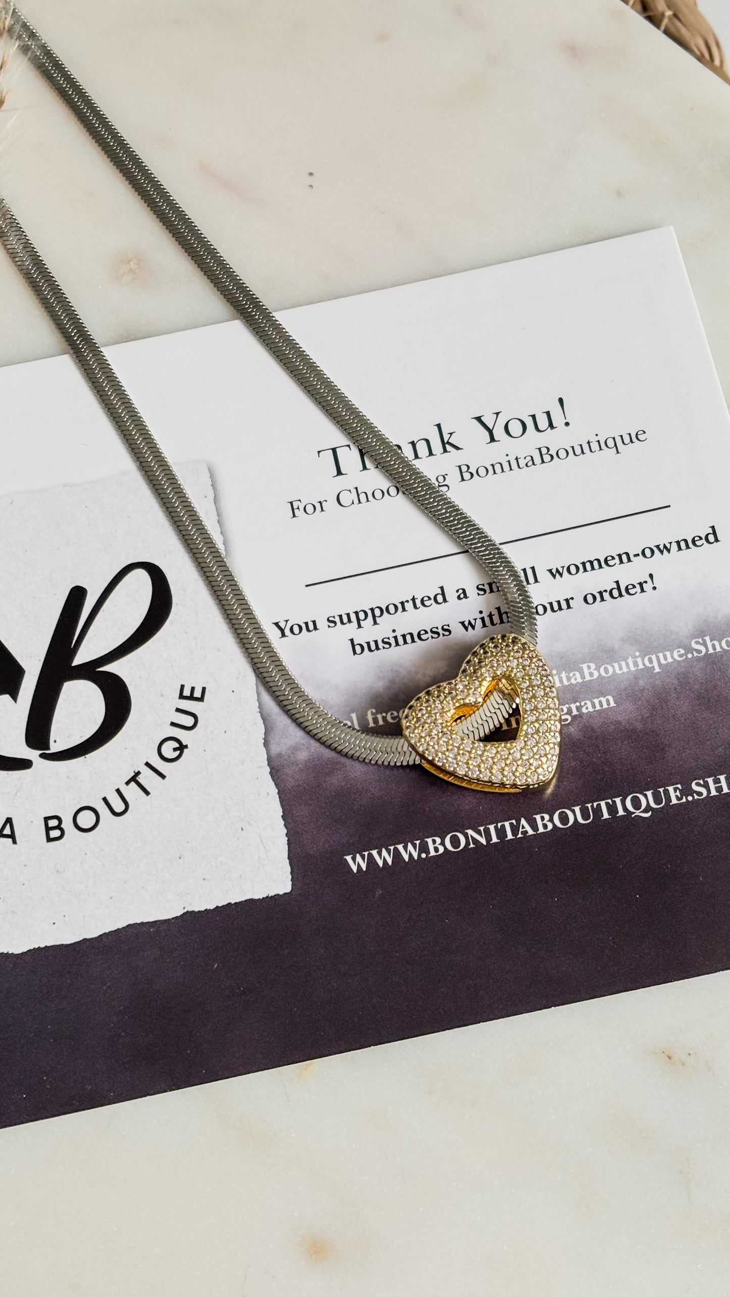 Zaréla Silver Necklace