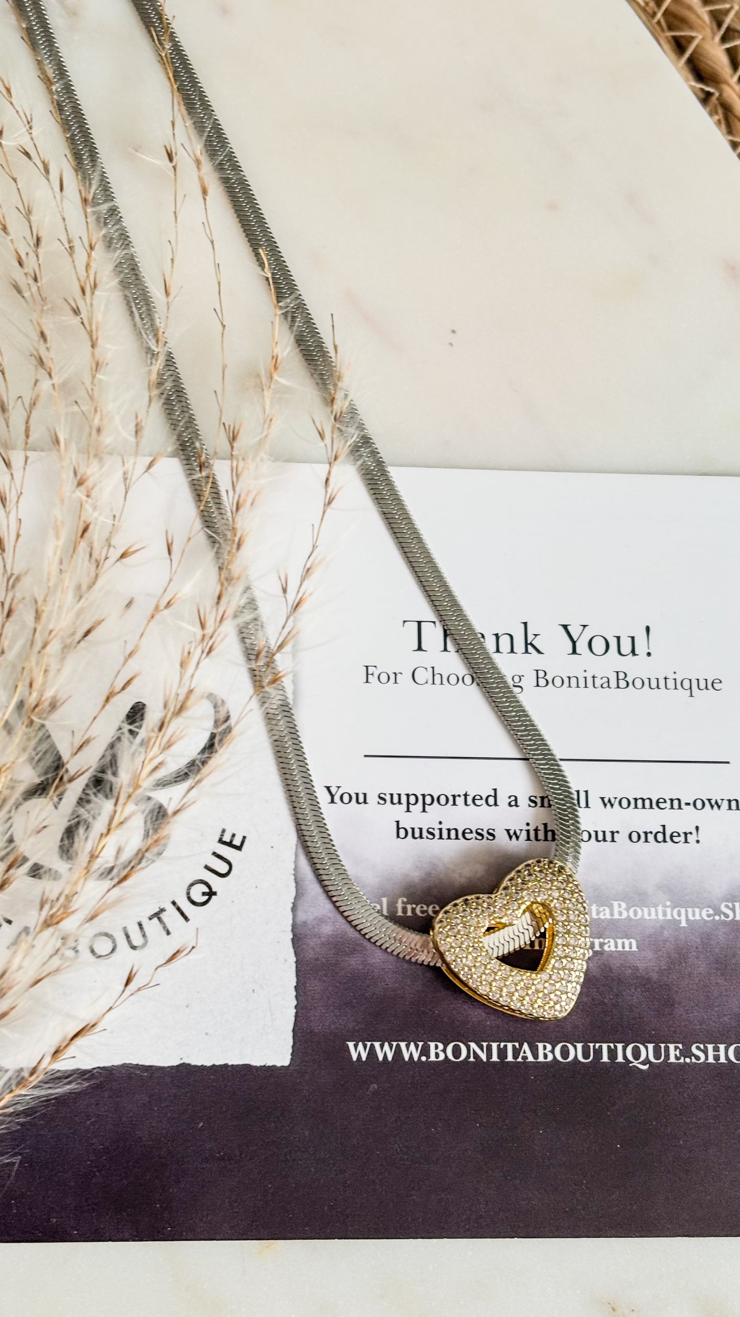 Zaréla Silver Necklace