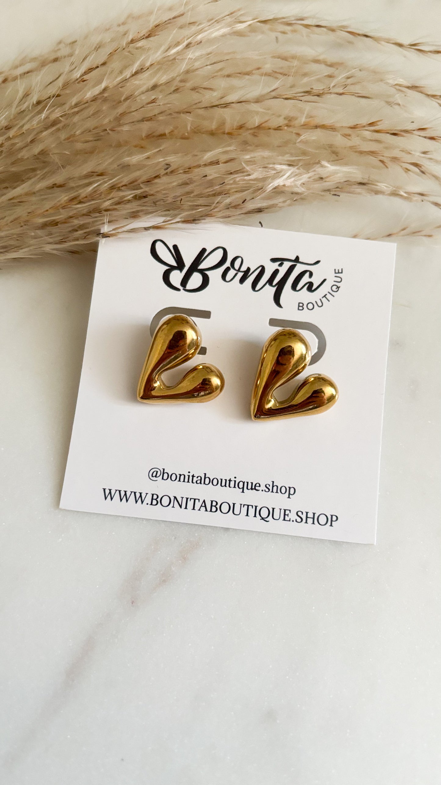 Alexa Heart Earrings