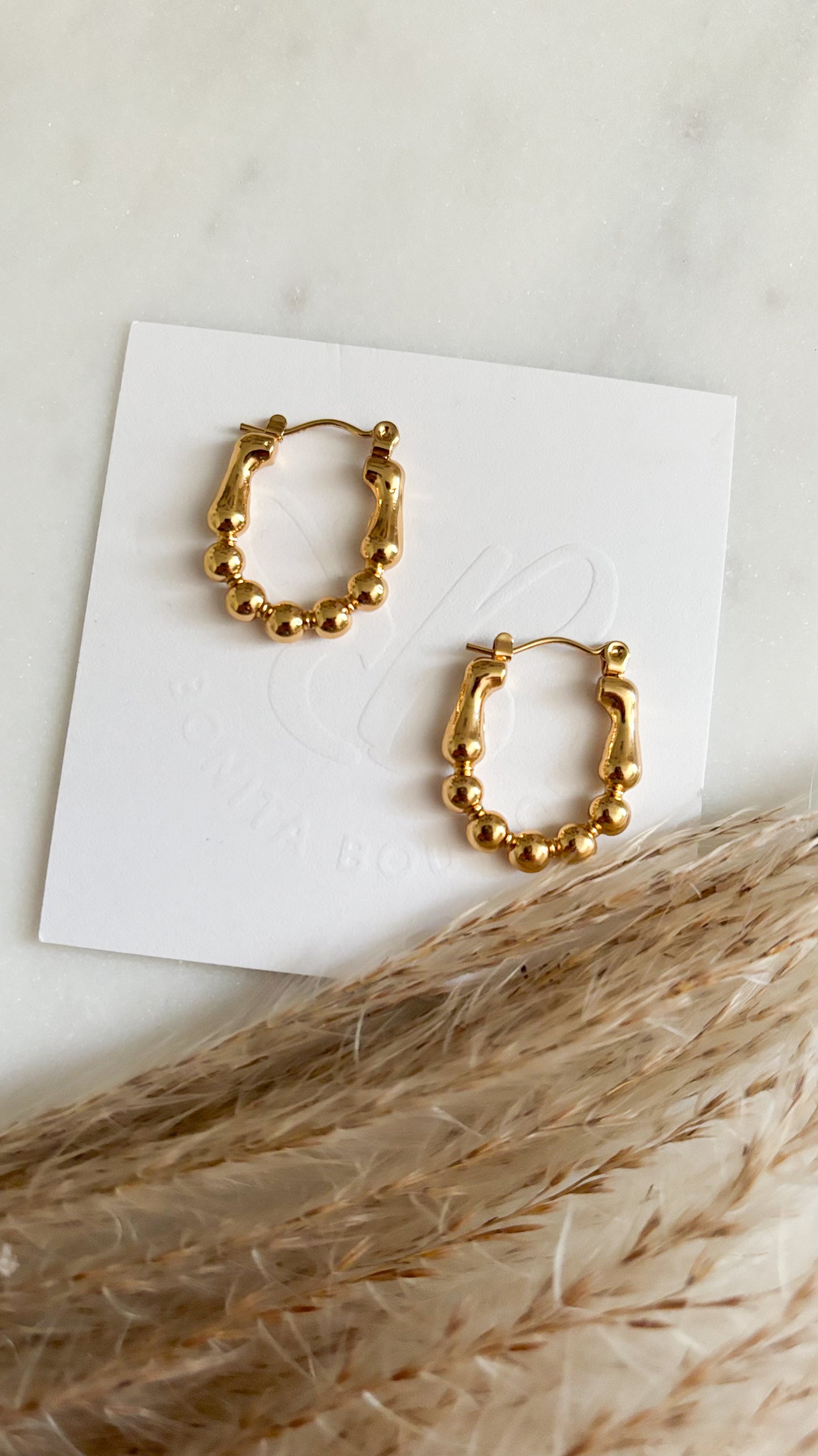 Maura Gold Hoops