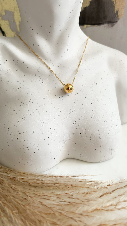 Ball Gold Necklace