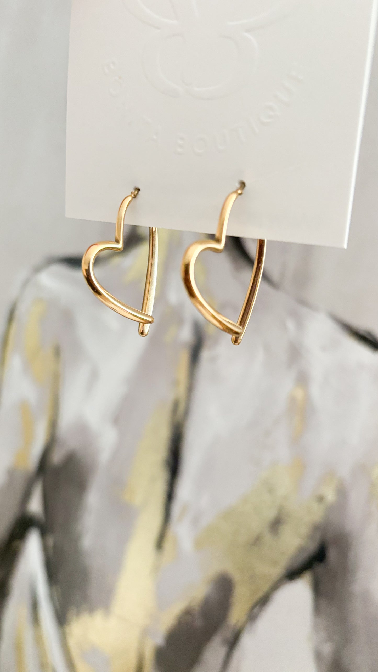 Valeria Heart Earrings