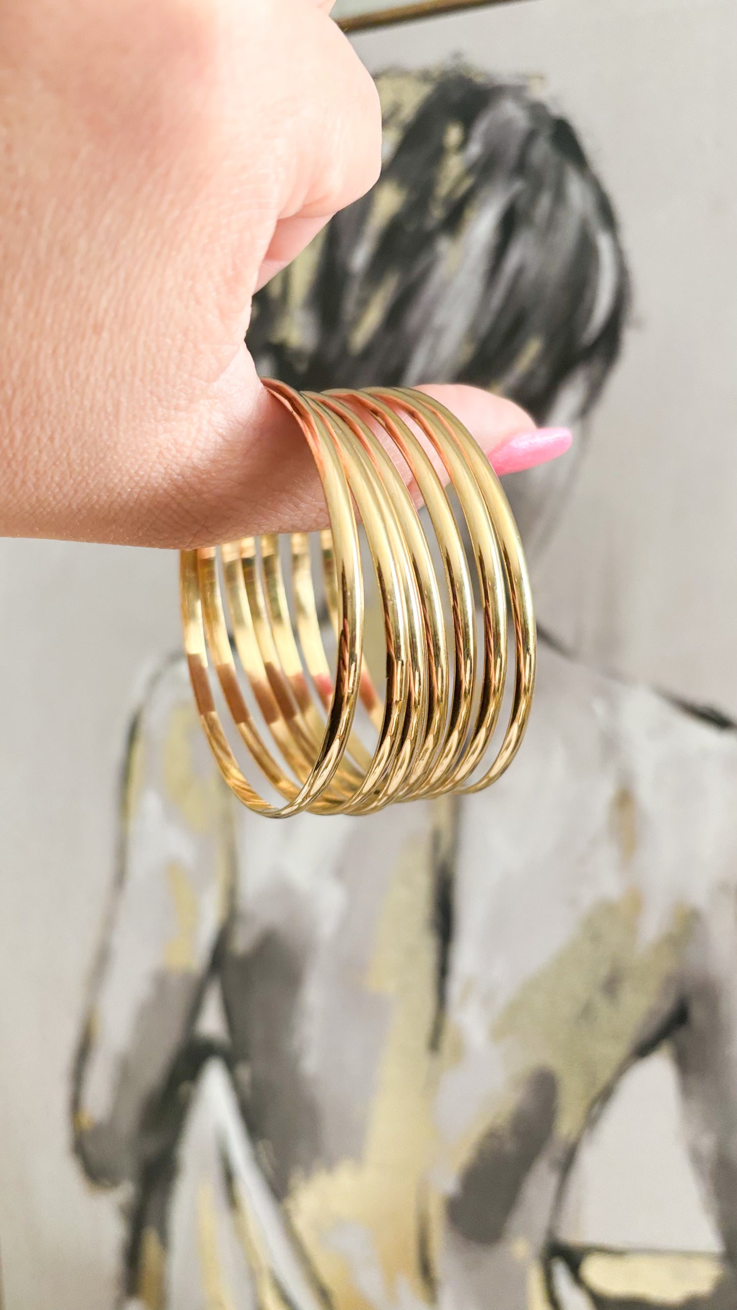 Bangles Gold 7 pcs