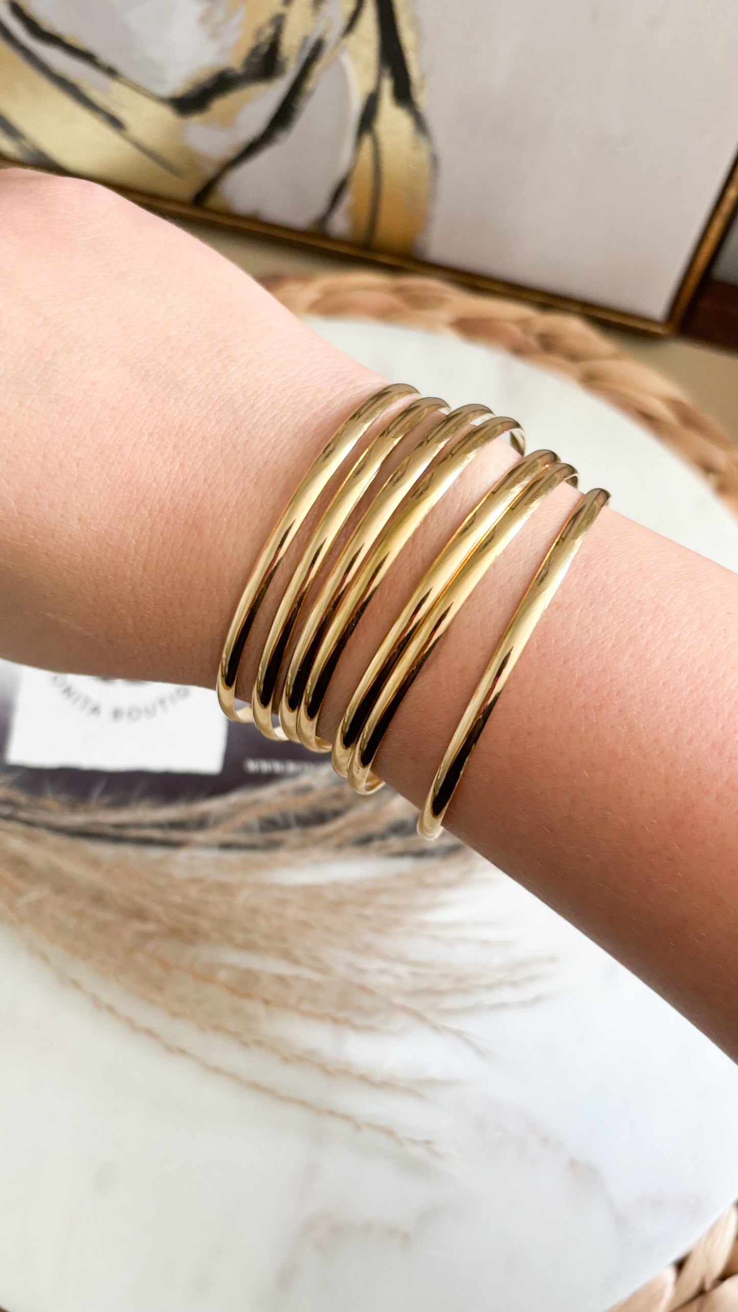 Bangles Gold 7 pcs