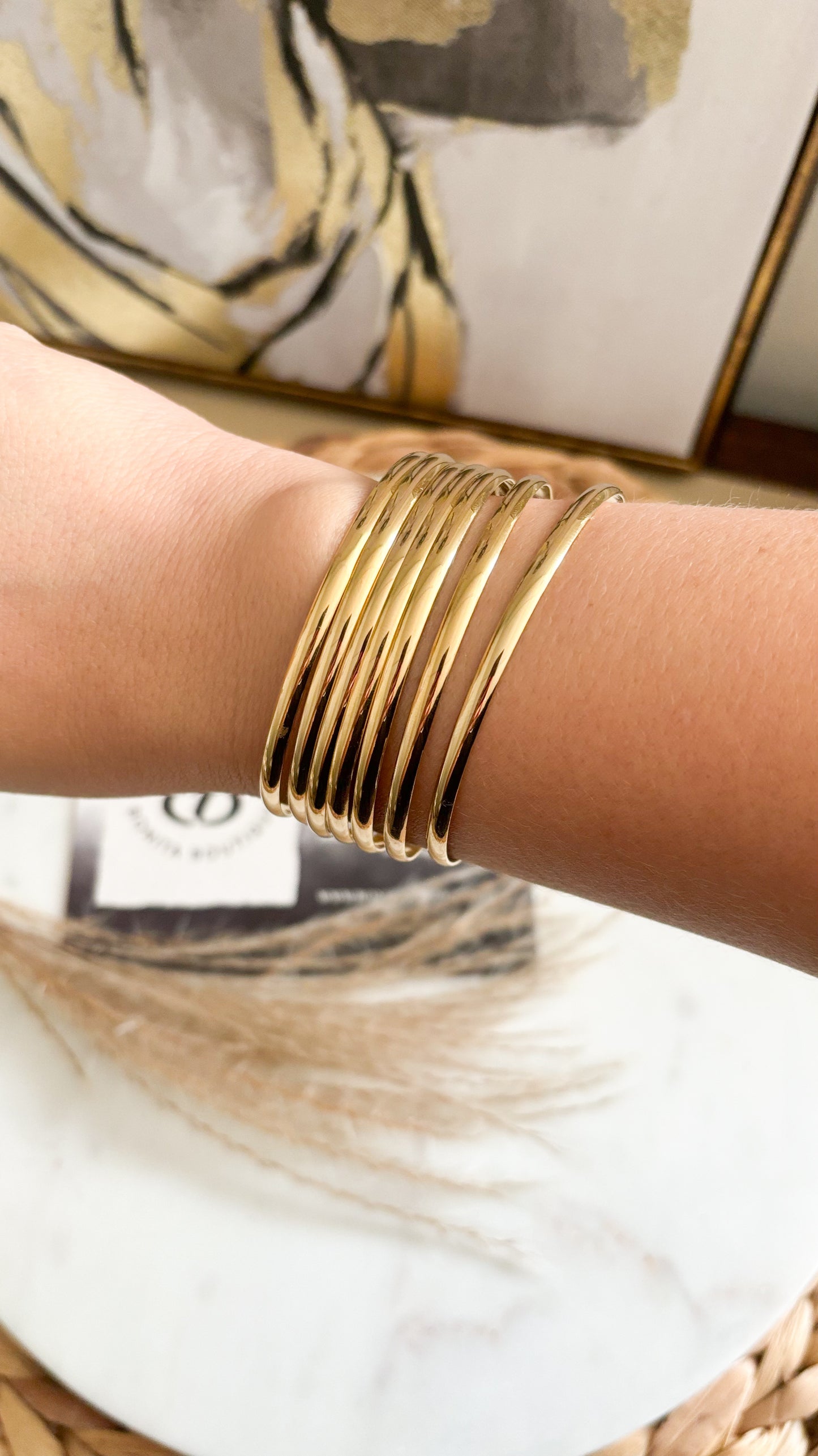 Bangles Gold 7 pcs