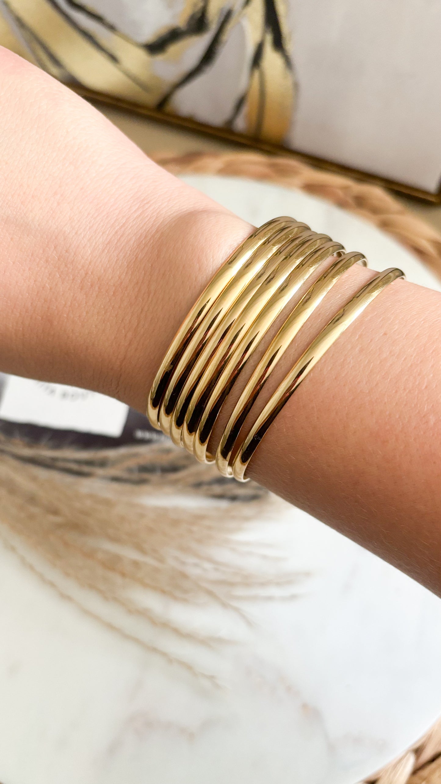 Bangles Gold 7 pcs