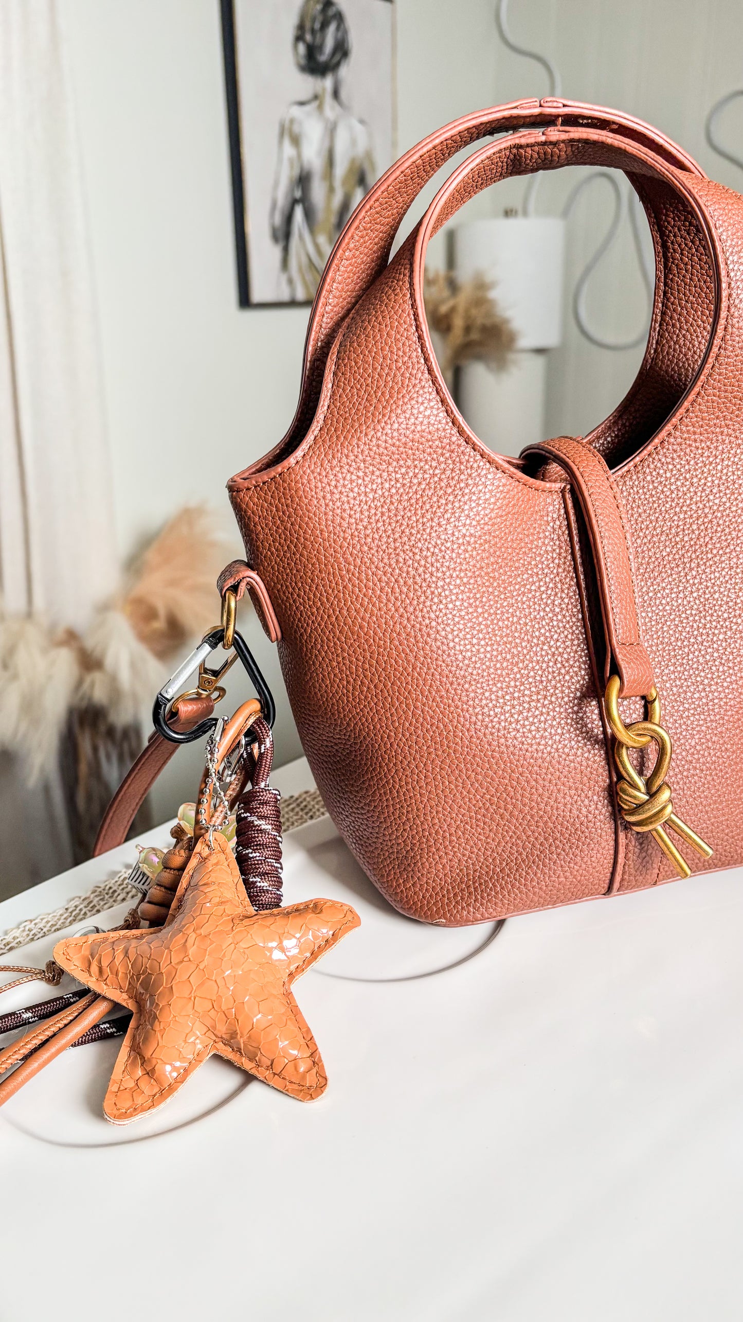 Star Bag Charms Keychain