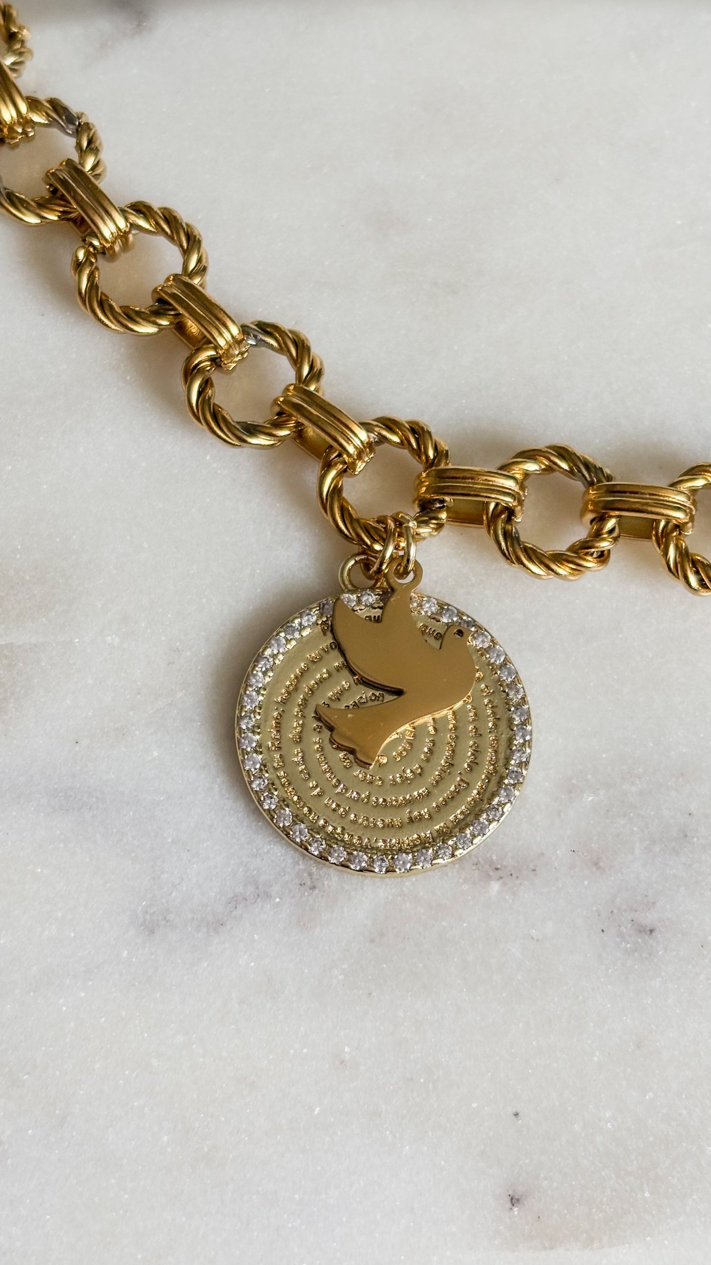 Padre Nuestro Bracelet Vintage