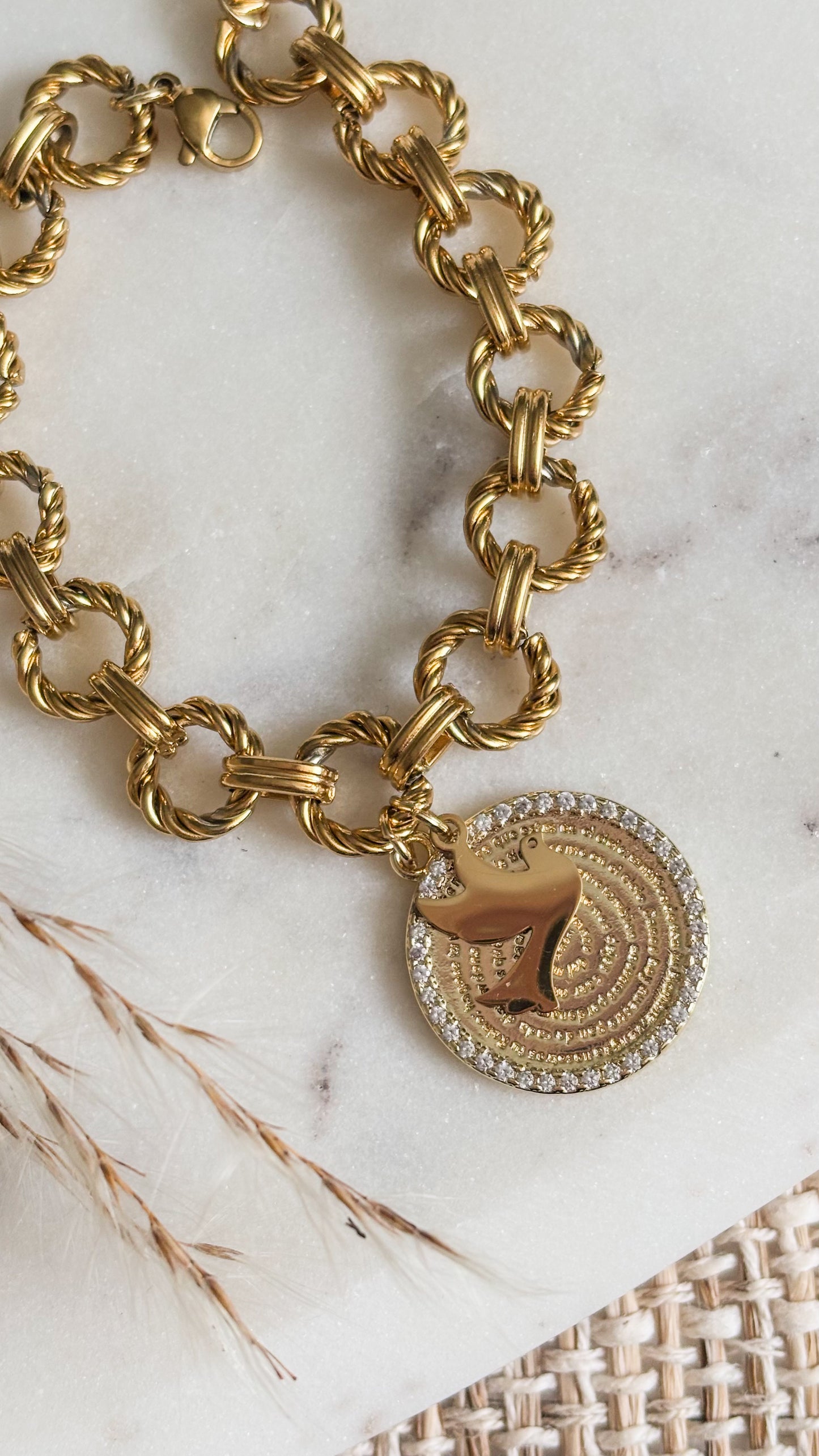 Padre Nuestro Bracelet Vintage