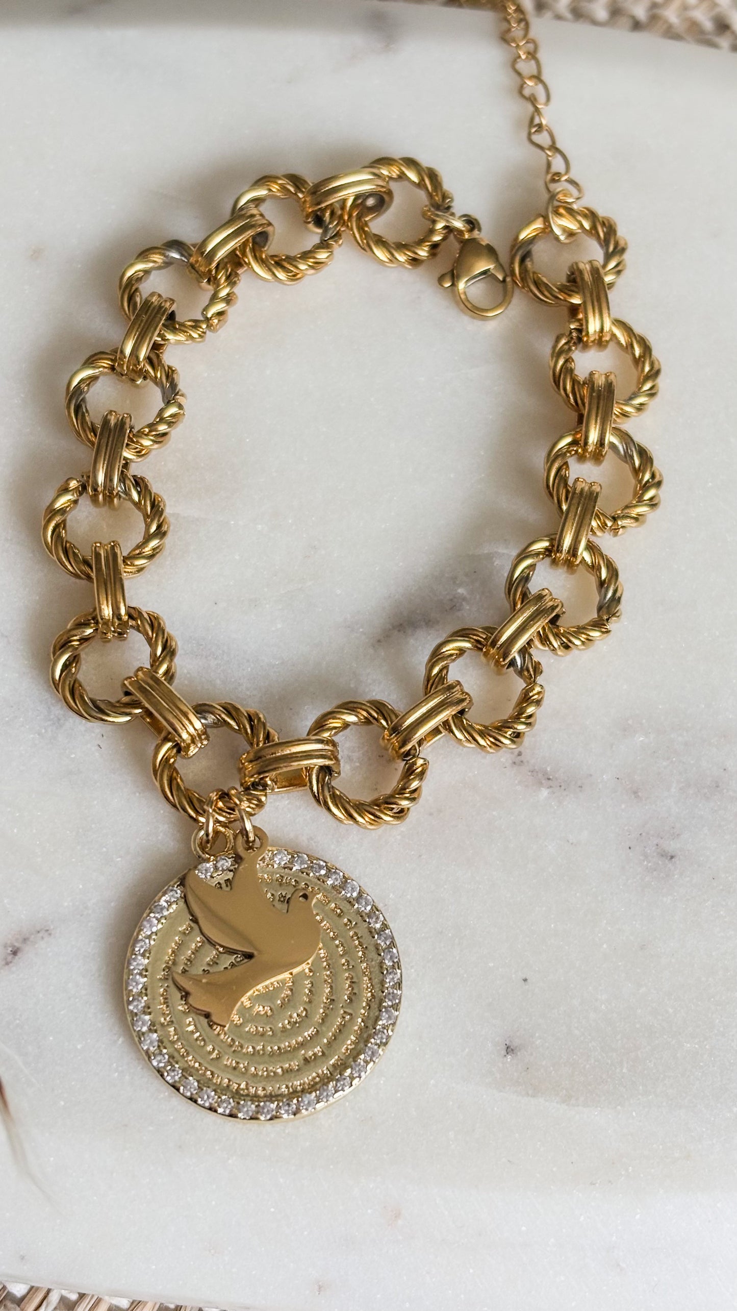 Padre Nuestro Bracelet Vintage