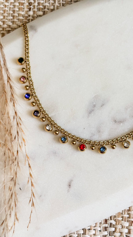 Crystal Bloom Necklace