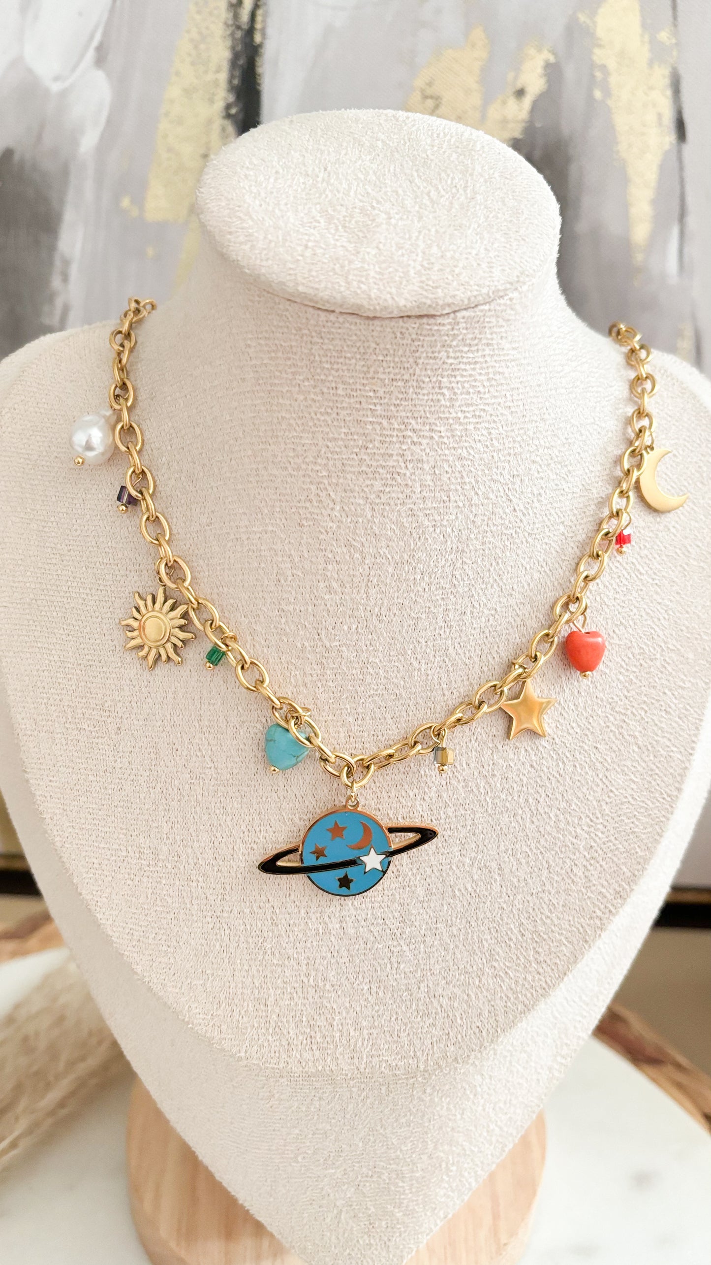 Multi Charms Necklace