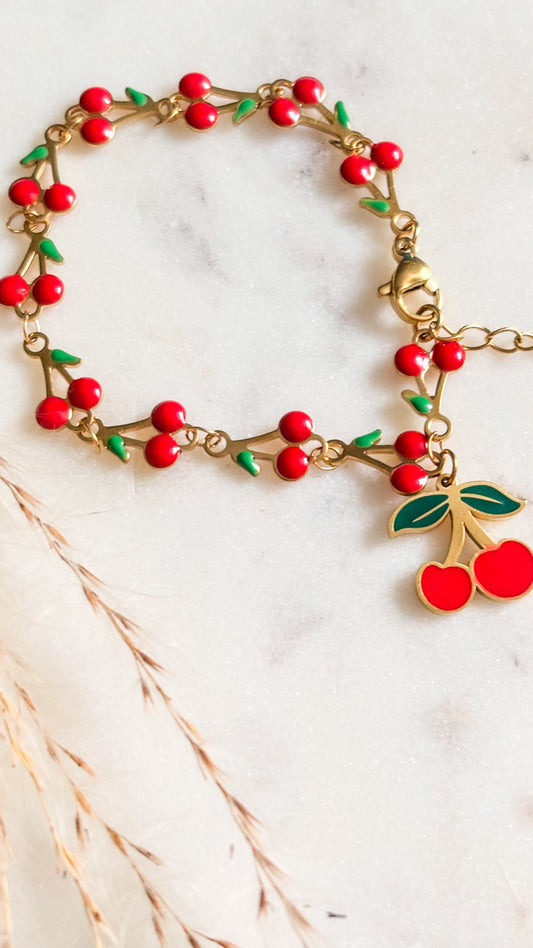 Cherry Bracelet