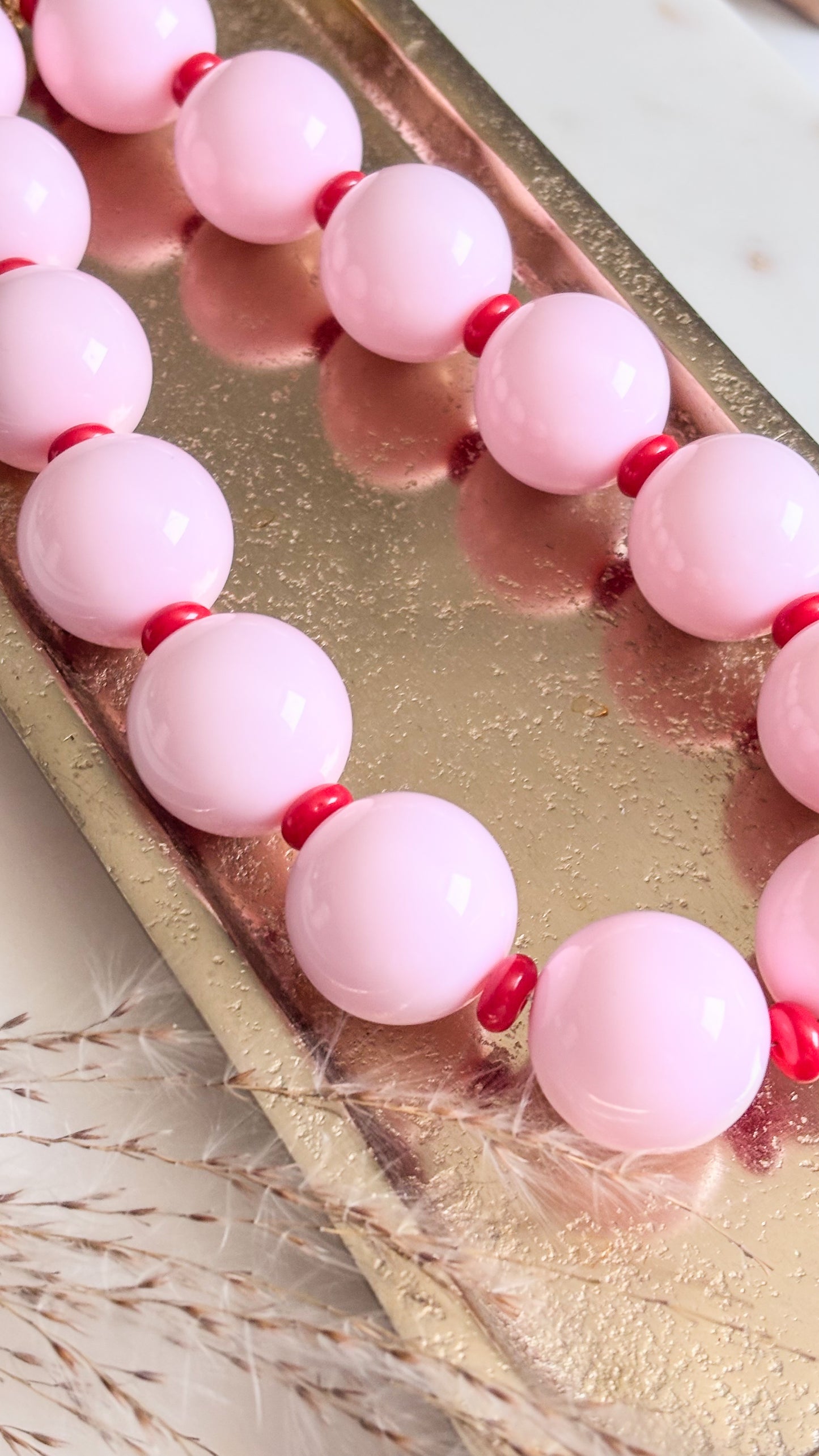 Pink Bubble Gun Necklace