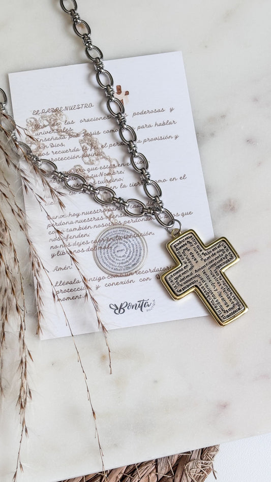 Padre Nuestro Silver 2 Necklace